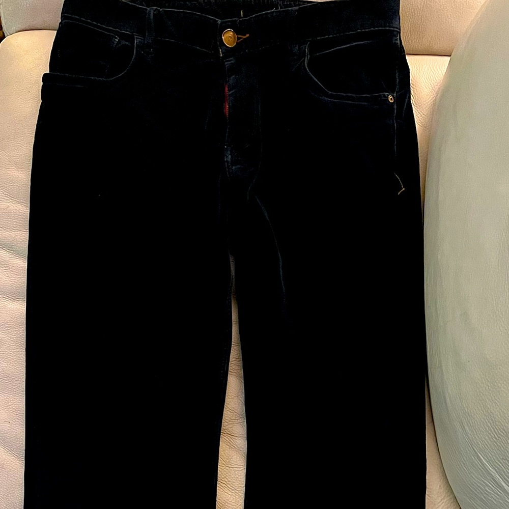 Robert Graham velvety deep blue